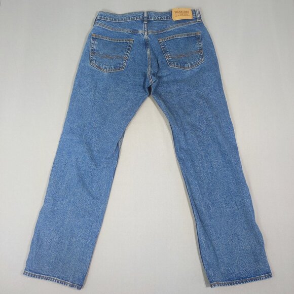 Signature by Levi Strauss Jeans men's size W32/L32 Relaxed fit denim blue colour - Picture 3 of 15